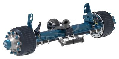 12 Ton 10 Studs Self Steering Axles