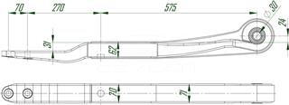 MUSTAFA CEYLAN - Z.11 Trailing Arm - Underslung