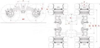 MUSTAFA CEYLAN - 2 X 14 Ton 10 Studs R Type Bogie Axles