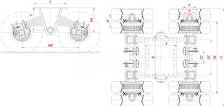 MUSTAFA CEYLAN - 2 X 14 Ton 10 Studs Bogie Axles