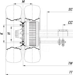 MUSTAFA CEYLAN - 12 Ton 10 Studs Double Tyre Axles