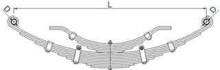 MUSTAFA CEYLAN - Leaf Springs - Double Eye With Auxiliary Spring