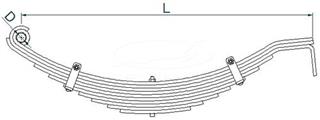 MUSTAFA CEYLAN - Leaf Springs - Single Eye & Hook End