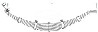 MUSTAFA CEYLAN - Leaf Springs - Single Eye & Flat End